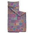 thumbnail image 2 of Pioneer Flower Floral Print Pattern Teens Toddler Nap Mat with Pillow, Sleeping Mat Bag for Preschool Daycare 50"x20", 2 of 6