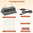 thumbnail image 2 of Lámpara de calor para gallinero, perrera, cama para gatos, reptiles e incubadoras: lámpara de calor ajustable de 250 W con 2 configuraciones de calor para aves de corral, ganado y mascotas, 2 of 7