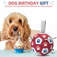 thumbnail image 3 of Pelota de fútbol para perros Diman, juguete interactivo para perros pequeños y medianos, 3 of 7