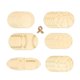 thumbnail image 1 of Rodajas de madera sin terminar, etiquetas de adornos colgantes de madera, proyectos de manualidades DIY, suministros para fiestas, temas deportivos,, 1 of 9