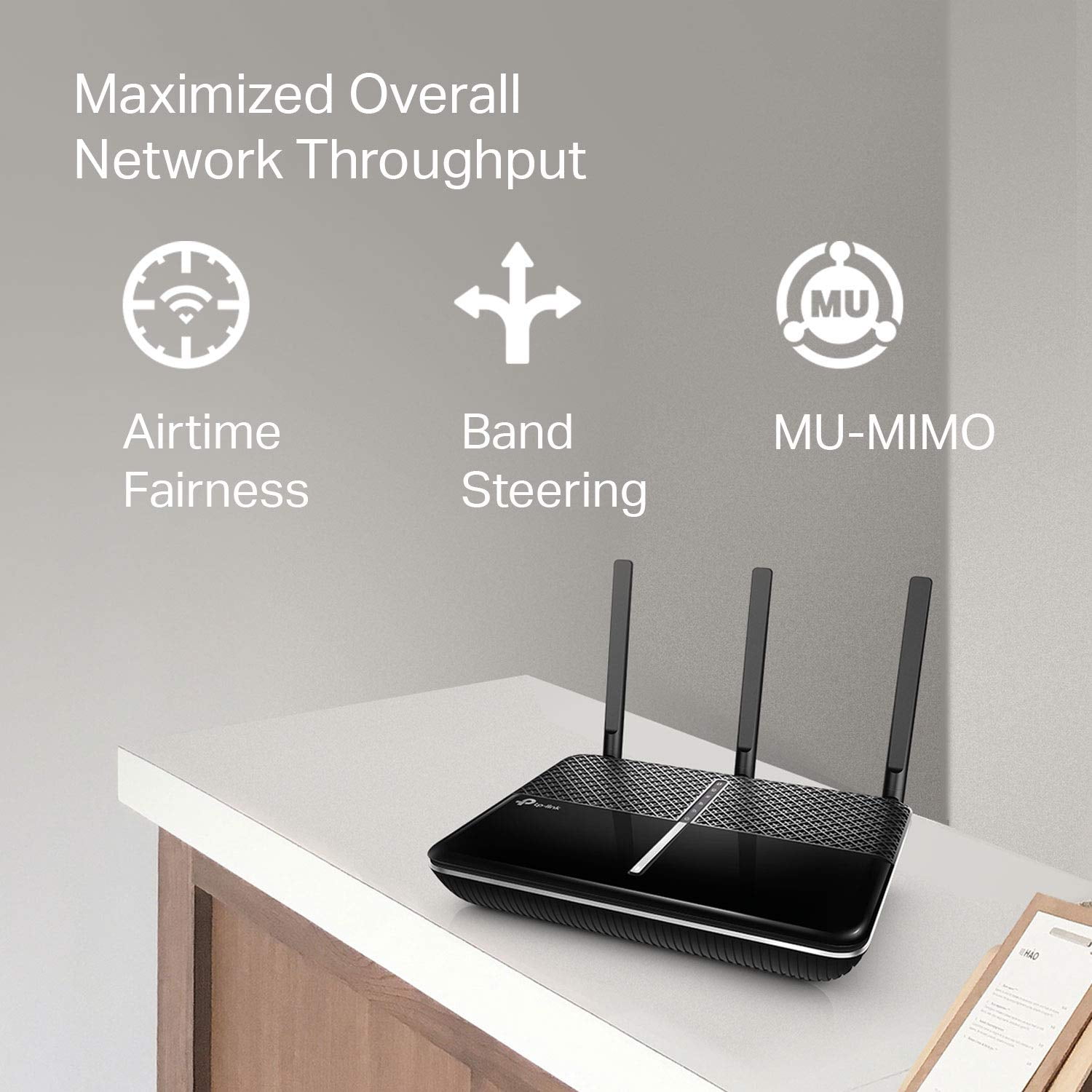 TP-Link AC2600 Smart WiFi Router - MU-MIMO, Gigabit Wireless Router, Full  Gigabit Ethernet Ports, Beamforming, Long Range Coverage, VPN Server, Works  
