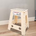 thumbnail image 5 of Portable Living Plastic Dots Folding Step Stool Anti slip Foldable Adults Chair(#10), 5 of 5