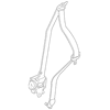 Genuine OE Infiniti Belt & Retractor - 86885-6WW0C