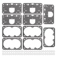 thumbnail image 7 of Carburetor Gasket Kit for Holley 4150/Motorcraft M2300 - Fuel Bowl & Metering Block Seal Replacement Set (8-2000QFT), 7 of 7
