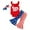 Red, variant on Zanarzt Girl Independence Day Outfit Toddler Baby Girl 4th Of July Outfits Tank Top Flare Pants Bell Bottom Leggings 3 Piece Set White,3-6 Months