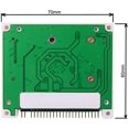 thumbnail image 3 of Boîtier de Disque Dur Demi-Hauteur mSATA SSD vers 2.5 Pouces IDE 44pin pour Notebook Ordinateur Portable, 3 of 5