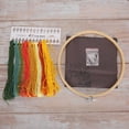 thumbnail image 3 of Zerodis Crossed Stitch Kit, Easy To Install Embroidery Kit, Clothing Cutting Fabrics Positioning For DIY Sewing, 3 of 8