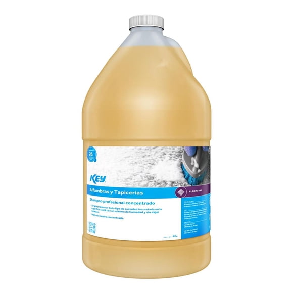 Shampoo Para Alfombras Key 4L Profesional Concentrado