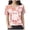 White, variant on vigerkar Halloween Shirts for Women Ghost T-Shirt Short Sleeve Halloween Party Tee Tops (Light Pink, XXL)