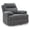 Charcoal, variant on Bowery Hill Modern / Contemporary Polyester Gray Finish Recliner
