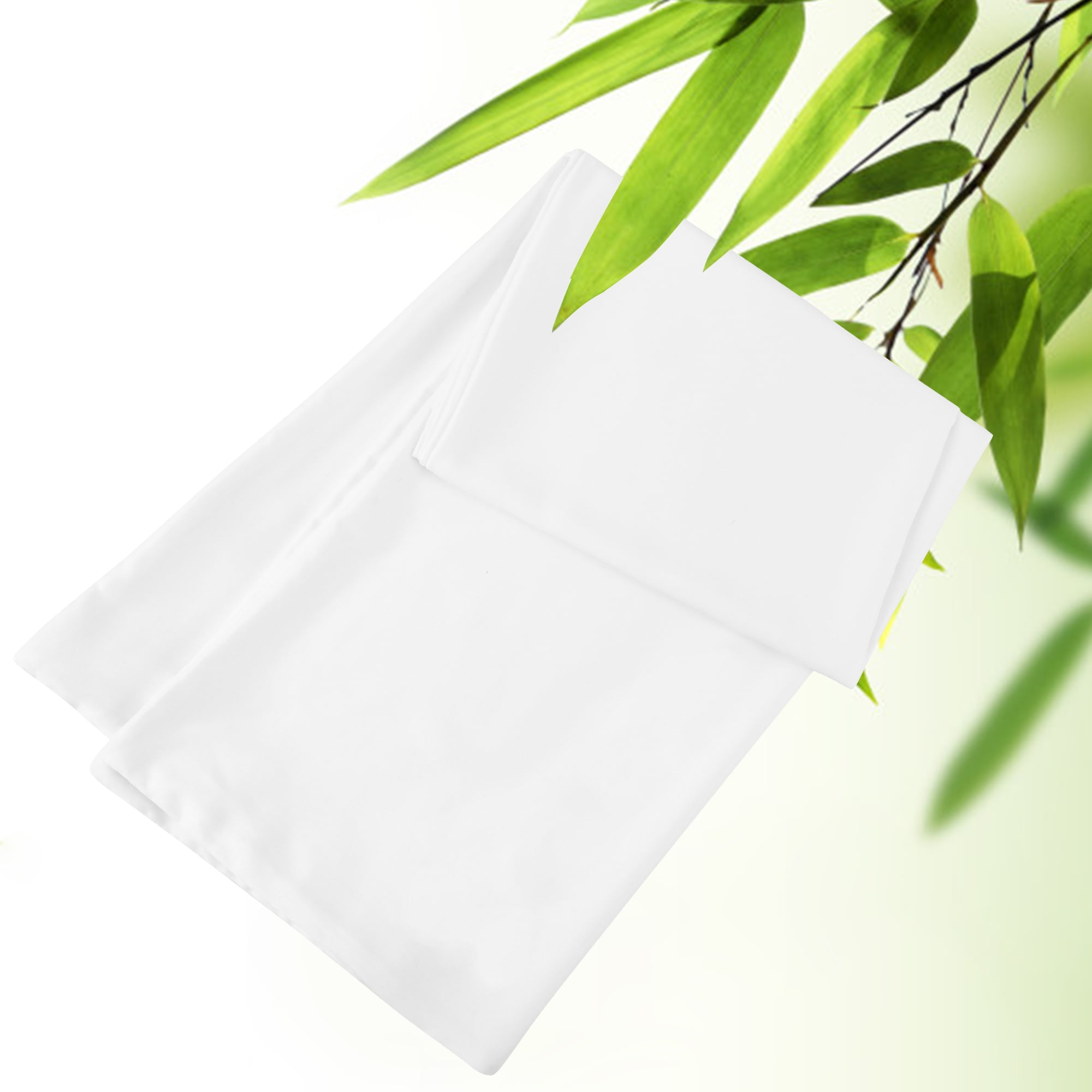 Unique Bargains Zipper Closure Body Pillowcase 1Pc White 20"x54"