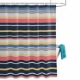 thumbnail image 2 of Shower Curtain for Bathroom Watercolor Yellow Pink Lines Waterproof Bath Curtains Shower Curtains with Hooks,Classic Geometric Art Bathroom Curtain Privacy Drapes for Bathtubs Toilet 72x72in, 2 of 9