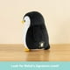 thumbnail image 3 of Peluche de pingüino de peluche - Juguete de peluche Kawaii - Peluches para todas las edades Adepaton CDWJ479, 3 of 5