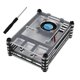 thumbnail image 4 of Acrylic Case With Ing Fan For Rasp Pi 4 B 5v 3a Psu Type C, 4 of 5