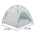 thumbnail image 1 of Reduced Price WIZUTIZ Foldable Outdoor Tent Gray, 1 of 2