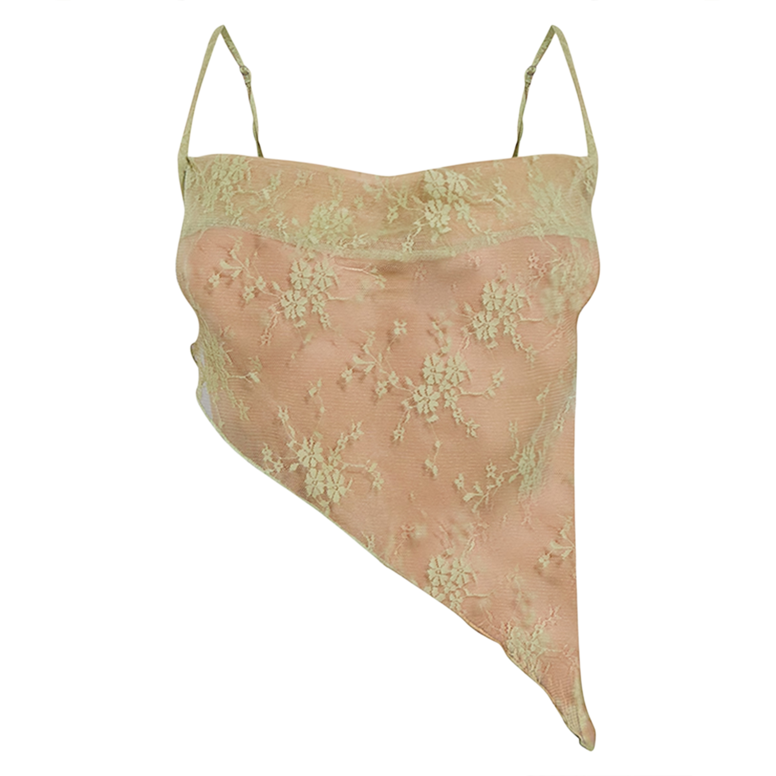 Sunloudy Women Sexy Camisole, Lace Mesh See-Through Sling