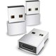 thumbnail image 1 of Adaptador USB C Hembra a USB Macho YONGSHENG Paquete de 3 Convertidor Tipo C a USB Compatible con Iphone 13 12 Pro Max Ipad Air 6 Apple Watch Series 7 Airpods 3, 1 of 5