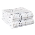 thumbnail image 6 of RITZ Royale Collection 100% Combed Terry Cotton, Oversized Kitchen Towel Set, 4-Pack, Solid & Coordinate, Latte, 6 of 8