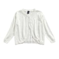 thumbnail image 1 of TheFound Toddler Girls Cardigan Long Sleeve Crew Neck Button Up Knit Shrug, 1 of 8