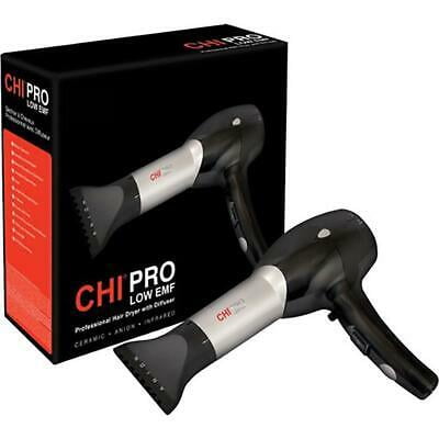 CHI Pro Hair Dryer 1500W Ionic Ceramic Blow Dryer, Ceramic Heater Reduces Frizz, Fast Drying