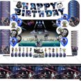 thumbnail image 2 of Decoración de fiesta de cumpleaños de Star Wars, pancarta de fondo de globo Yoda, adorno de pastel, suministros para Baby Shower, 2 of 5