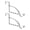 Sandy gray, variant on POYOGA Over The Door Hook Door Hanger Hook Rack Over The Door Towel Rack Valet Hooks