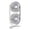 A, variant on Desk Fan USB DC Tower Cooling Fan, DC Motor Portable Oscillating Fan with 5 Speeds & Dual Air Circulation, 360° Oscillation Table Fan for Bedroom, Dorm Room, Office & Desktop