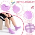 thumbnail image 3 of Non Slip Toddler Ankle Socks,12 Pairs Anti Skid Baby Girls Socks, Kids Grips Socks for Children 1-7 Years, 3 of 7