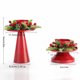 thumbnail image 3 of Candelabros de Corona Navideña Roja onlyliua para Eventos Formales Bodas Iglesias Decoraciones Navideñas, 3 of 7