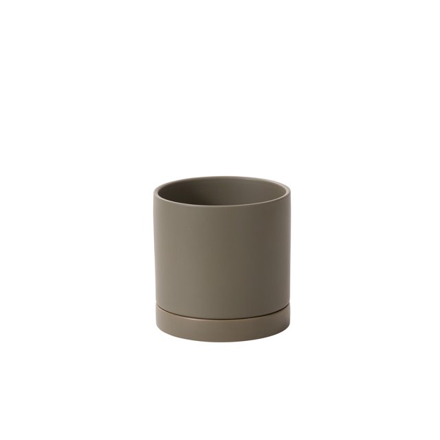 Romey Neutral Pot 7"X 7" Moss