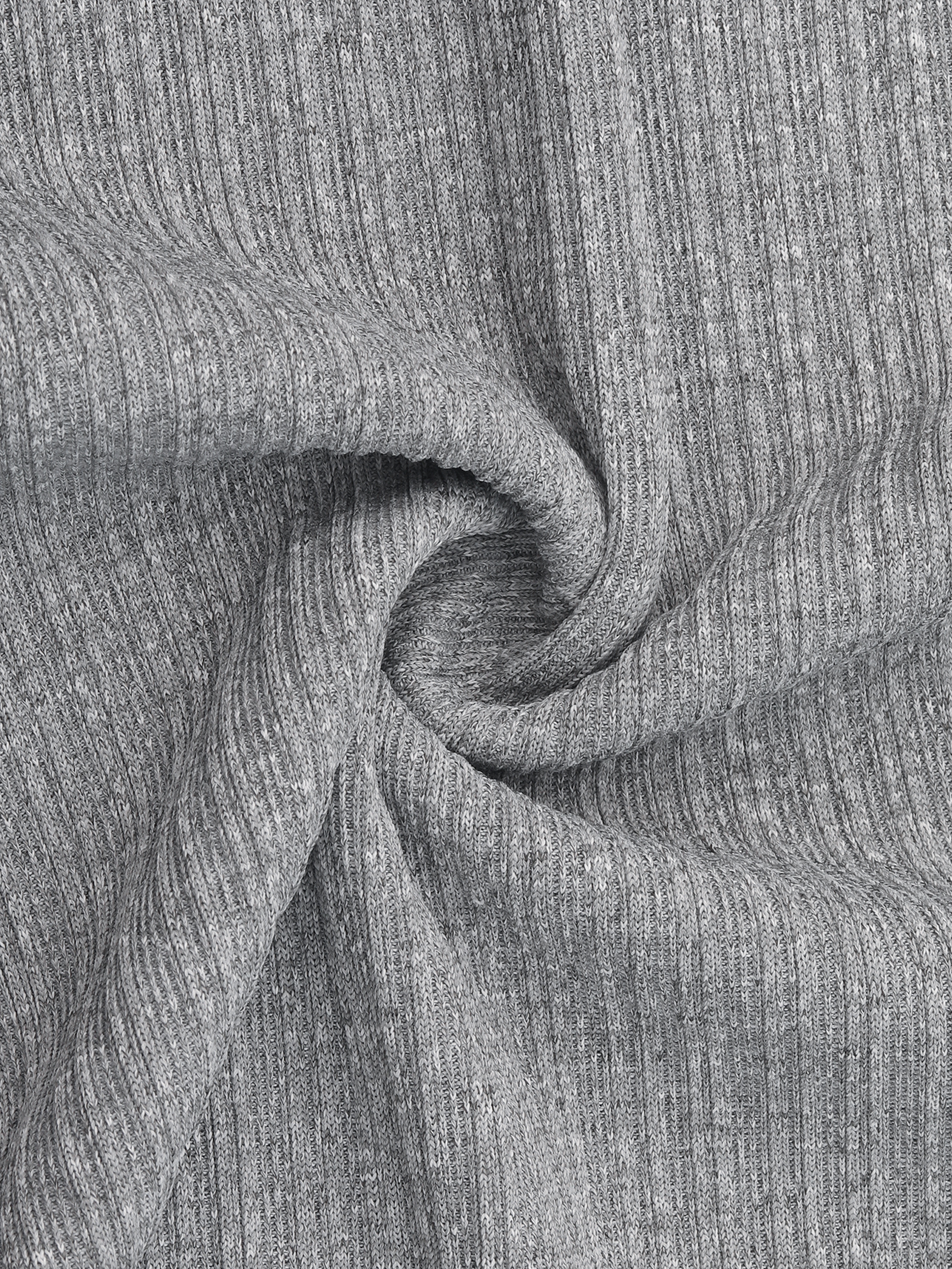 DARING DIVA Women's Wide Leg High Waist Ribbed Knit Loungewear XS Gray