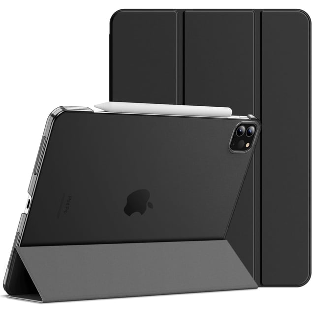 Funda JeTech para iPad Pro de 11 pulgadas 2022/2021/2020/2018, color negro