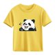 thumbnail image 4 of Blusas y camisas de manga corta con cuello redondo para niños Camiseta de verano de manga corta estampada para niñas Jersey elegante de cuello redondo para niñas Top de algodón para niños, 4 of 6