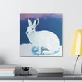 thumbnail image 3 of Arctic Hare Pop Art - Canvas, 3 of 10