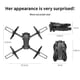 thumbnail image 5 of Drone karymi Drones Drone con cámara 4k Dual HD FPV Control remoto Juguetes Drone con cámara para adultos Retención de altitud Modo sin cabeza Inicio con llave Ajuste de velocidad Drones, 5 of 7