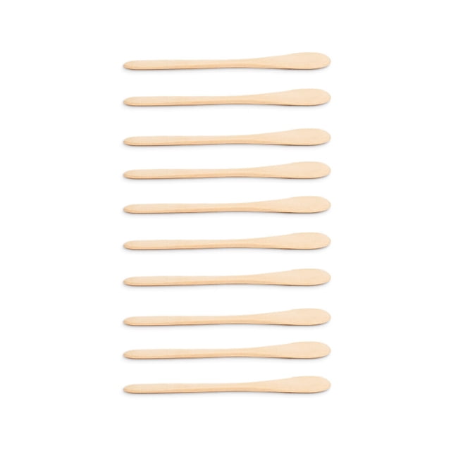 Naiovety Paquete de 10 cucharas de pequeñas, utensilios de comedor para niños, cucharadita de miel, condimentos de cocina para condimentos de Mostrada tipo 16 Naiovety HA059797-16B