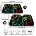 thumbnail image 3 of Fotbe Play Game Start Car Windshield Sunshade | Sun Visor Protector Front Window Shade, Keeps Out UV Rays, Keeps Your Vehicle Cool-Small, 3 of 7