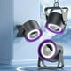 thumbnail image 5 of Ventilador de escritorio portátil, pequeño, silencioso, de pared, con control táctil, alimentación por USB, inclinación ajustable de 180°, 100 velocidades., 5 of 5