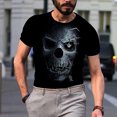thumbnail image 4 of JINMGG Mens Tops Clearance under $5,Men's Unisex Daily T Shirt 3D Print Graphic Prints Animal Print Long Sleeve Tops Casual Bloue,Navy XXL, 4 of 9