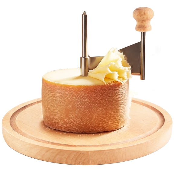 Cheese Curler Amigo -  Cheese Wheel for i.a. Tete de Moine, Girolle & Chocolate - Cheese Shaver Best for Tete de Moine Curler and Chocolate Shavings and curls, Girolle Cheese Curler & shaver