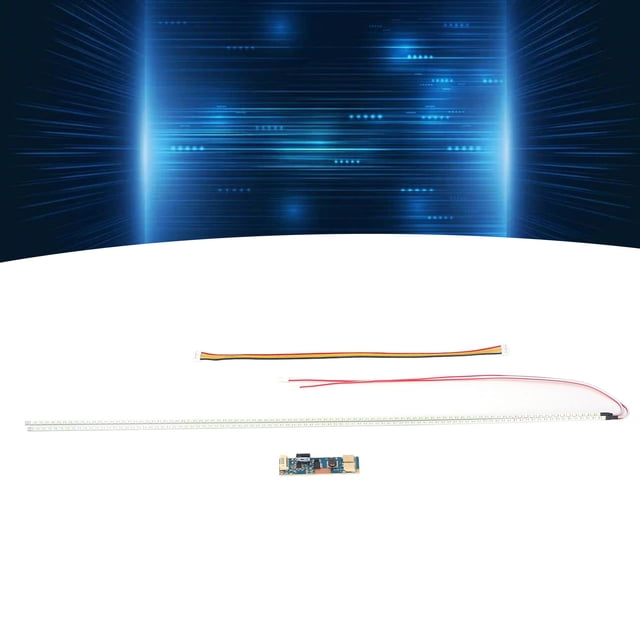 Tira De LED, 8W Fácil De Instalar Tira De Luz De Retroiluminación LED Disposición De Alta Densidad De Fibra De Vidrio Para PC