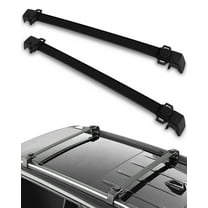 CCIYU Roof Rack Crossbar Fit for Jeep Compass 2.0L 2.4L 2011-2016 2pcs Aluminum Car Top Luggage Carrier Rails