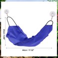 thumbnail image 4 of Unique Bargains Bearded Dragon Hammock Lizard Hammock with Suction Cups and Hooks Bearded Dragon Tank Accessories Reptile Lounger for Chameleon Geckos 1 Set Blue, 4 of 7
