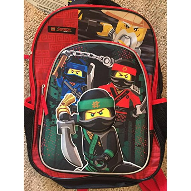 Ninja Lego Ninjago Movie 16" Backpack Book Bag