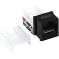 thumbnail image 2 of iMBAPrice Black Cat6 Punch Down RJ45 Keystone Jack for Cables - 25 Pack, 2 of 4