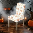 thumbnail image 7 of Fall Pumpkin Chair Covers, Thanksgiving Chair Slipcovers, Kitchen Dining Room Decor Chair Seat Cover Protectors, 7 of 7