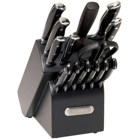 Farberware Black Forged Triple Riveted Knife Set, 1 Each