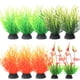 thumbnail image 1 of 10 piezas de plantas decorativas de plástico para acuario, decoración de acuario, accesorios decorativos para peceras., 1 of 5