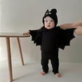 thumbnail image 4 of FDDMis First Halloween Baby Boy Outfit Christmas Outfit for Baby Girl Baby Girls' Clothing Sets Christmas Clothes for Boys Size 18 Months Girls, Black 12-18 Months, 4 of 9