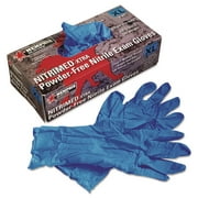 MCR Safety Nitri-Med Disposable Nitrile Gloves, Blue, X-Large, 100/Box -MPG6012XL
